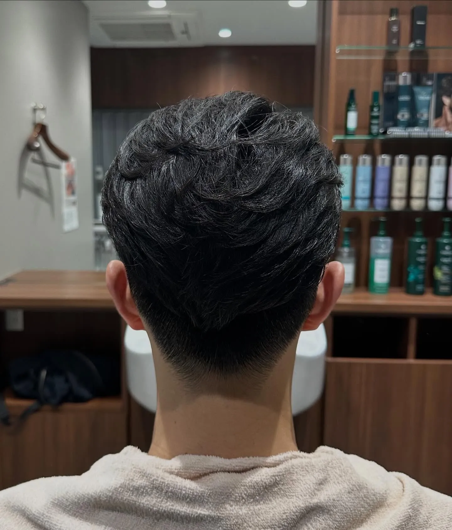 直毛でスタイリングが大変苦労しているとお悩みのお客様のbef...